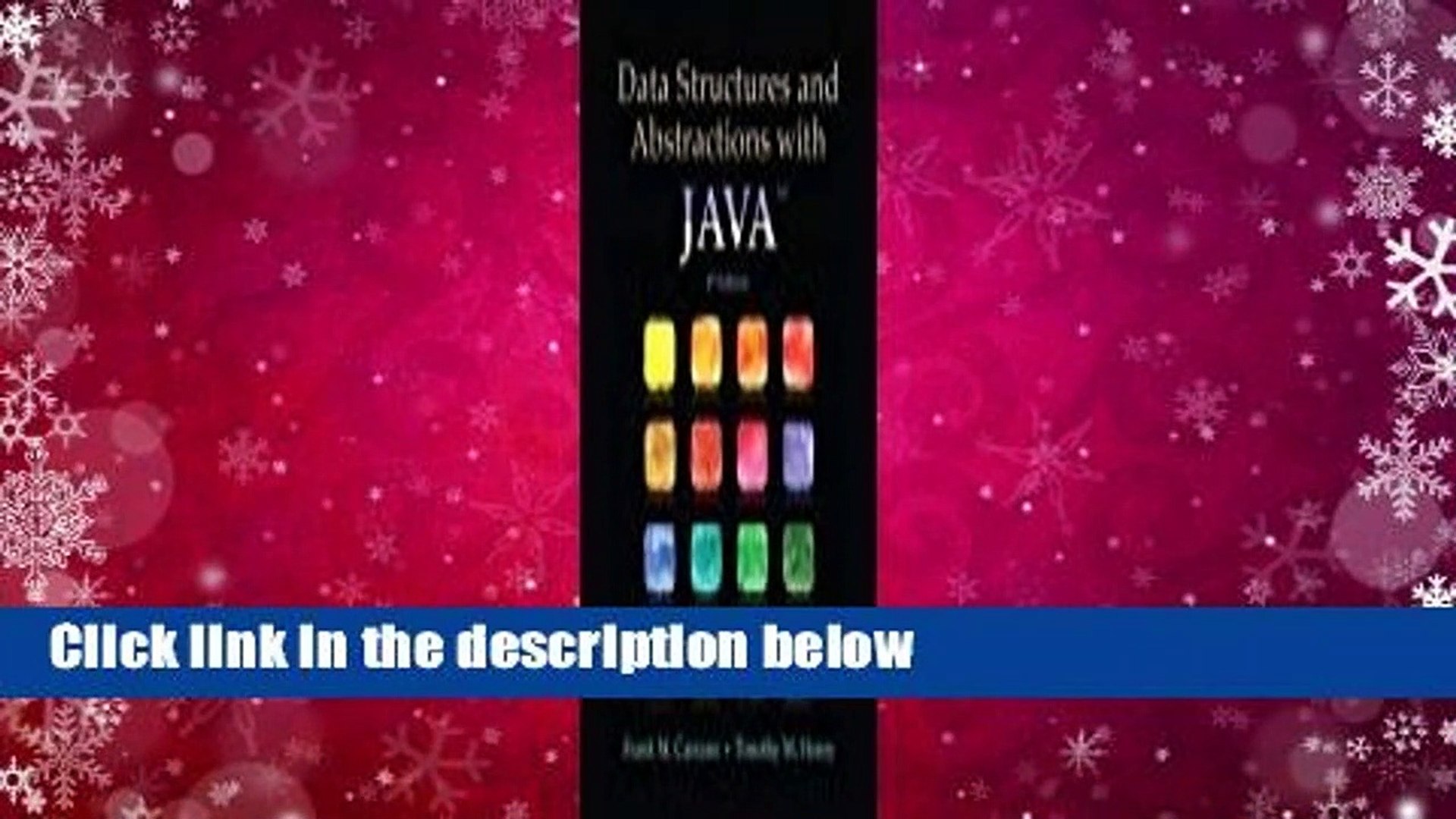 Full E-book  Data Structures and Abstractions with Java  For Online
