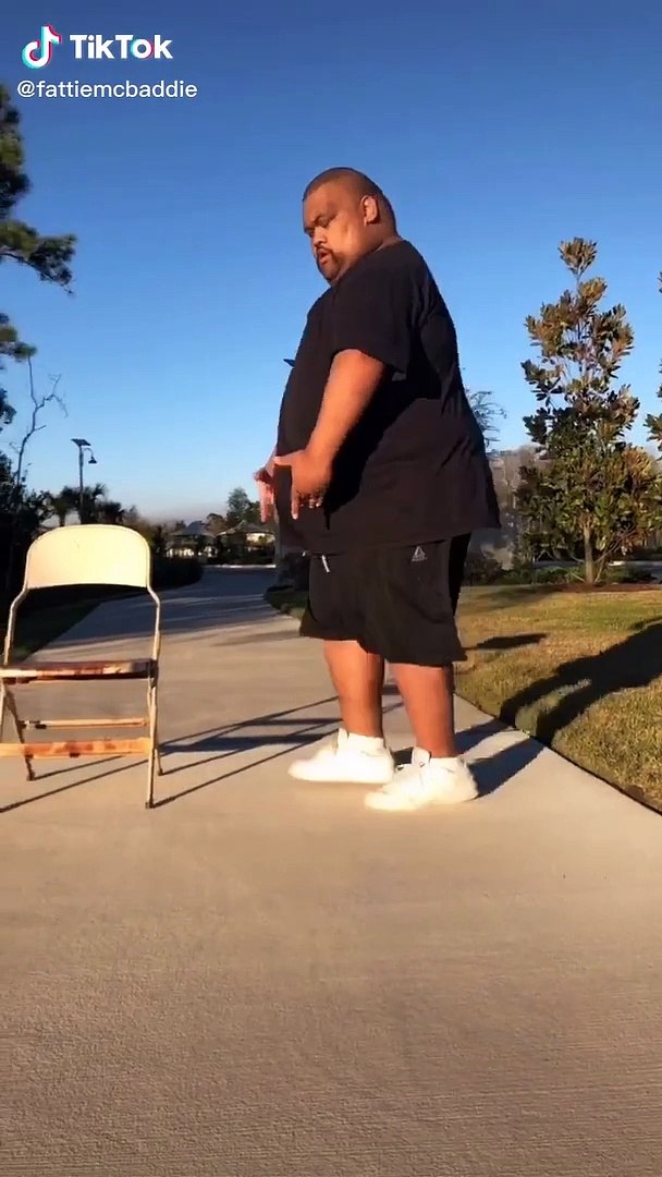 Fat Black Kid Dancing