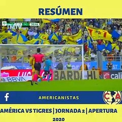 Resúmen: América vs Tigres l Jornada 2 l Apertura 2020