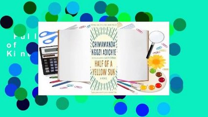 Full E-book  Half of a Yellow Sun  For Kindle