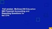 Full version  McGraw-Hill Education 500 Financial Accounting and Reporting Questions for the CPA