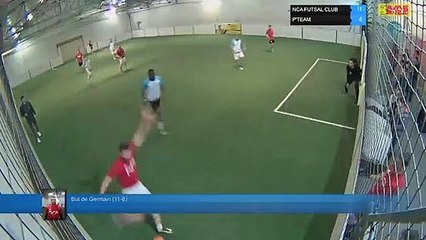 But de Germain (11-8) - NCA FUTSAL CLUB Vs P'TEAM - 20/01/20 19:00 - LIGUE 3 - Poitiers Game Parc