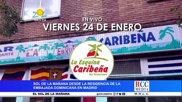 Sol de la Mañana en vivo desde la Embajada Dominicana en Madrid parte 2