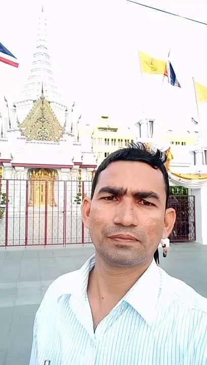 Infront of GrandPalace, Bangkok, Thailand.