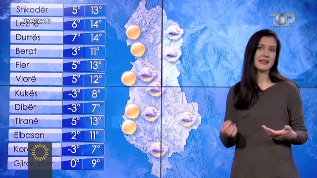 Diell dhe temperatura të ulëta, ky është parashikimi i motit për sot