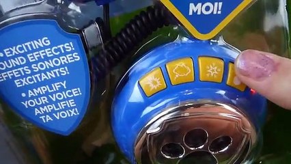 Paw Patrol Mission Command Microphone and Voice Changer with Paw Patrol Mission Paw Pup Toys Marshall