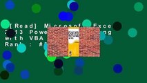 [Read] Microsoft Excel 2013 Power Programming with VBA  Best Sellers Rank : #3