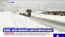 Tempête Gloria: 30 cm de neige sont tombés à Le Perthus dans les Pyrénées-Orientales
