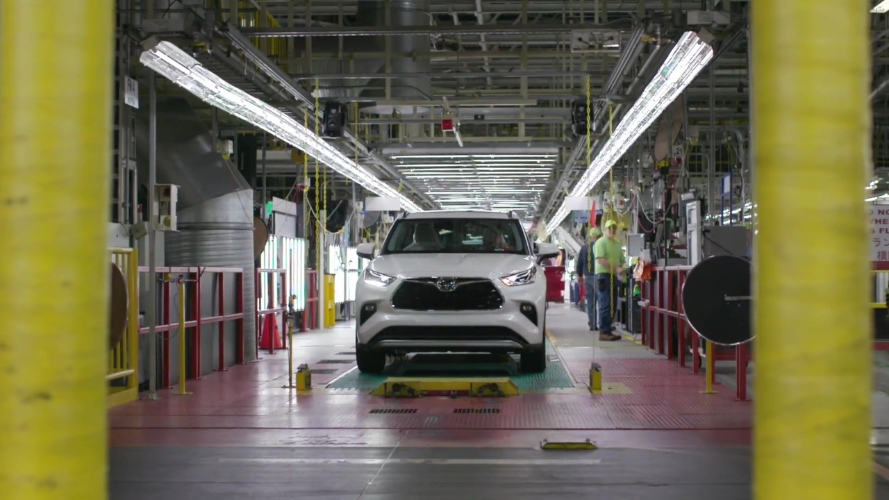 2020 Toyota Highlander Production - video Dailymotion