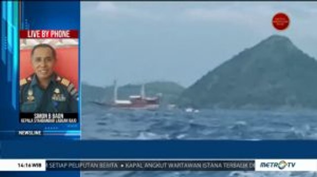 Ombak dan Angin Kencang Diduga Jadi Penyebab Terbaliknya Kapal Rombongan Kepresidenan RI