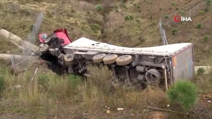 Kuzey Marmara otoyolunda faciadan dönüldü: 1 yaralı