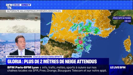 Gloria: plus de deux mètres de neige attendus - 21/01