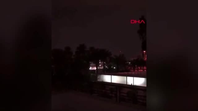 Bağdat'ta yeşil bölge'ye füzeli saldırı