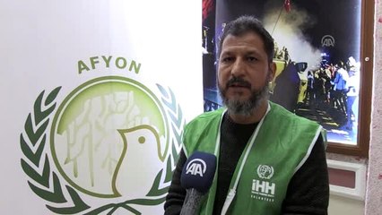 İHH'nin İdlibliler için başlattığı "briket ev" kampanyasına büyük destek - AFYONKARAHİSAR