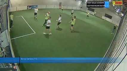 But de Clément (1-1) - FOOT SALLE COMDATA Vs LES FAUCHEURS DU CHU - 20/01/20 20:00 - LIGUE 3