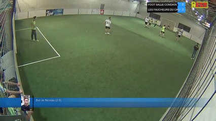 But de Nicolas  (2-3) - FOOT SALLE COMDATA Vs LES FAUCHEURS DU CHU - 20/01/20 20:00 - LIGUE 3