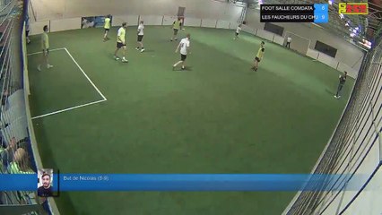 But de Nicolas  (8-9) - FOOT SALLE COMDATA Vs LES FAUCHEURS DU CHU - 20/01/20 20:00 - LIGUE 3