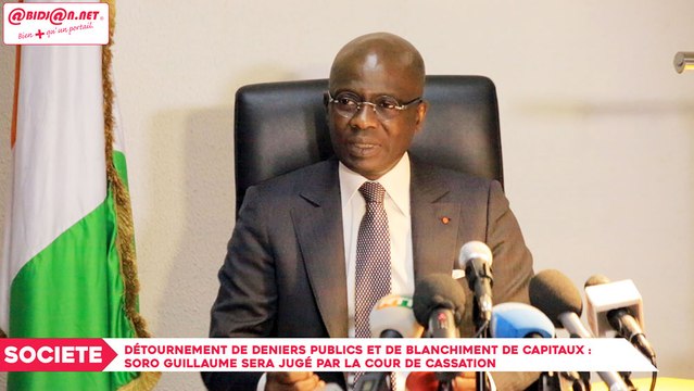Détournement de deniers publics, Soro Guillaume sera jugé par la cour de cassation