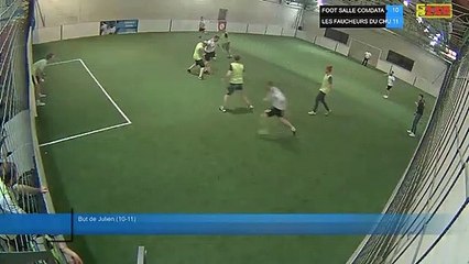 But de Julien (10-11) - FOOT SALLE COMDATA Vs LES FAUCHEURS DU CHU - 20/01/20 20:00 - LIGUE 3