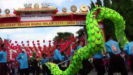 Indonesia hosts colourful carnival for Chinese New Year celebrations
