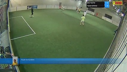 Faute de Aurélien - BIG TESTO Vs TEAM ORTHO - 20/01/20 21:00 - LIGUE 1 - Poitiers Game Parc