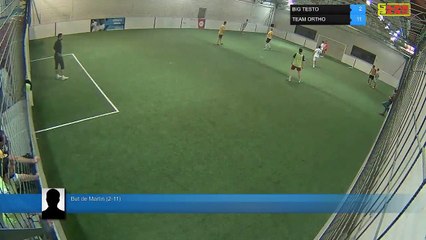 But de Martin (2-11) - BIG TESTO Vs TEAM ORTHO - 20/01/20 21:00 - LIGUE 1 - Poitiers Game Parc