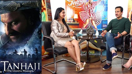 Tanhaji में Ajay Devgan के साथ तूलना होन पर Saif Ali Khan का जवाब |FilmiBeat