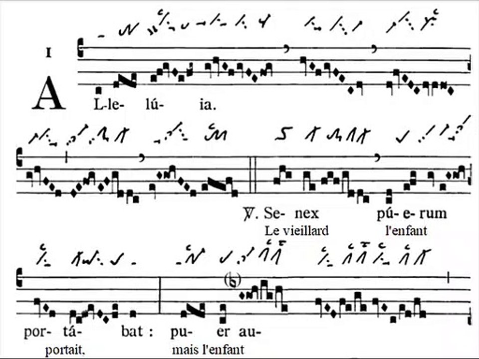Alleluia Senex puerum, Praesentatione Domini