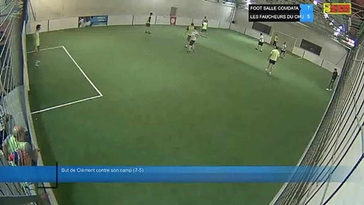 But de Clément contre son camp (7-5) - FOOT SALLE COMDATA Vs LES FAUCHEURS DU CHU - 20/01/20 20:00
