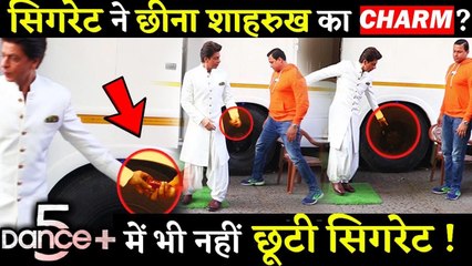 Shahrukh Khan Caught Smoking At Dance Plus 5 Sets! Fans Shows Their Concern!