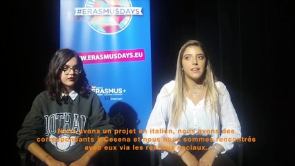 #Erasmusdays 2019 Témoignages de mobilités