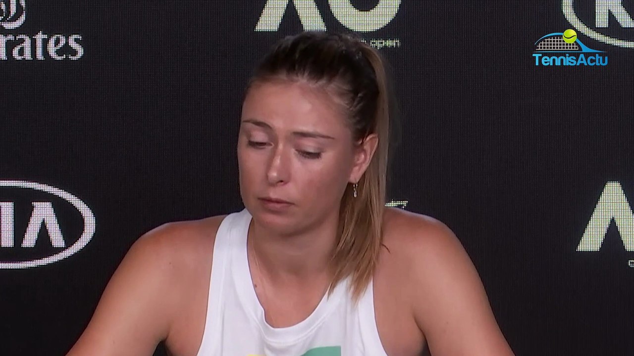 Open d'Australie 2020 - Maria Sharapova said goodbye to Melbourne ? : "I do not know"