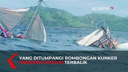 Kronologi Kapal yang Ditumpangi Rombongan Kunker Jokowi Tenggelam di Labuan Bajo