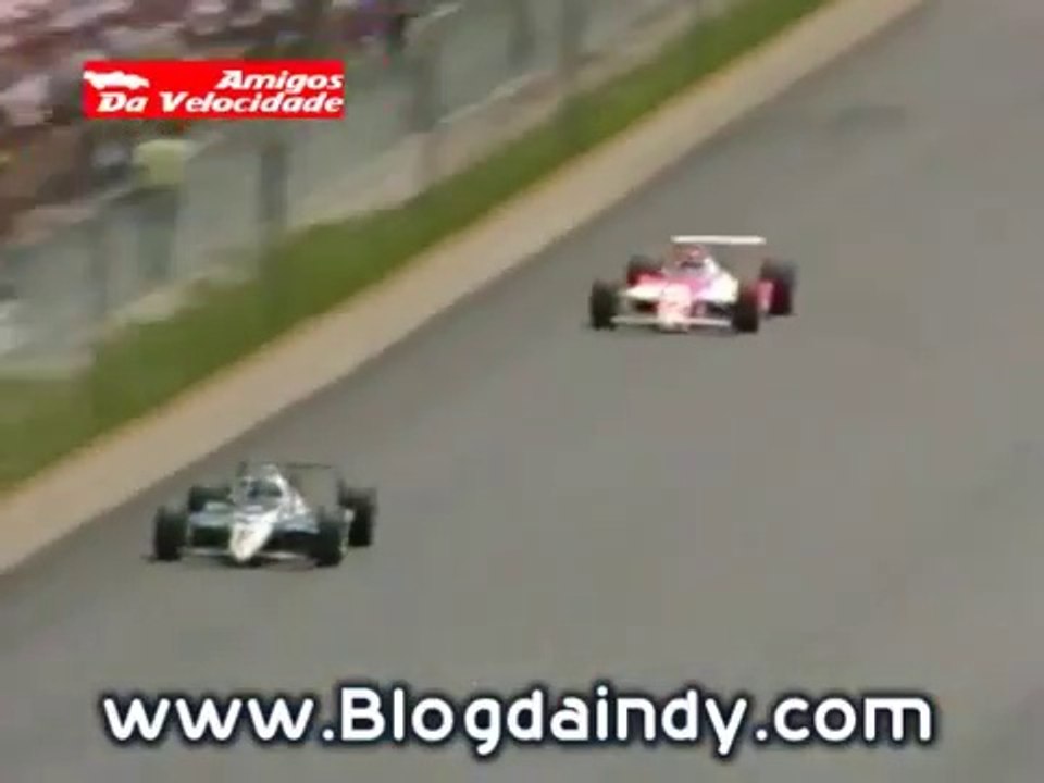 Formula RETRO - Emerson Fittipaldi Indy 500 Milhas Indianapolis 1989