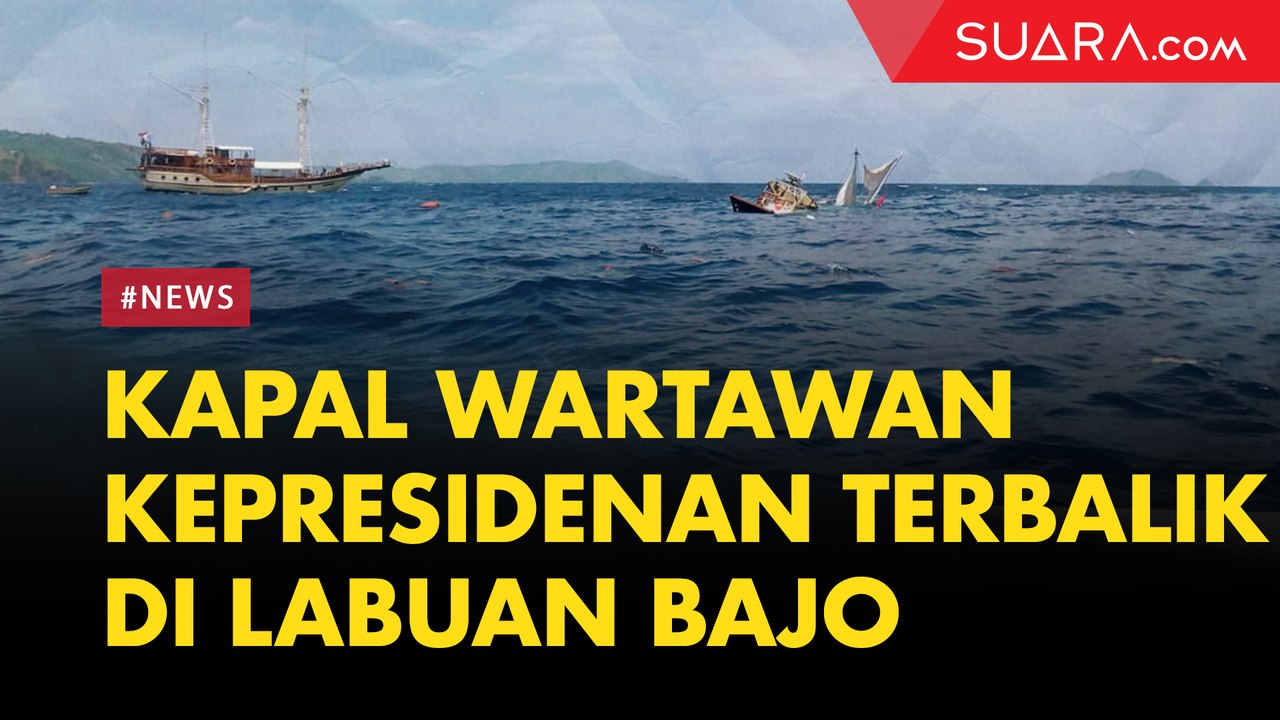 Tenggelamnya Kapal Wartawan Kepresidenan usai Liput Jokowi