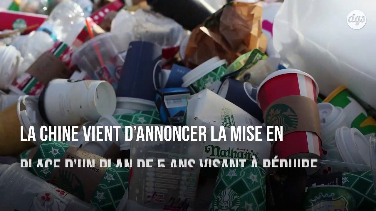 La Chine s'engage à éliminer progressivement les plastiques à usage unique