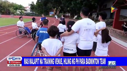 Mas malapit na training venue, hiling ng PH para badminton team