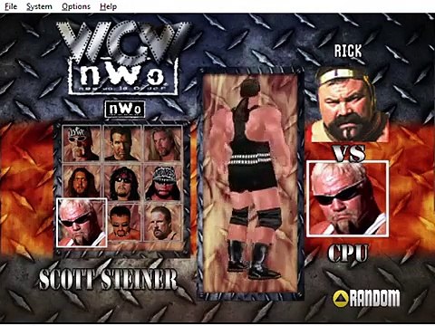 WCW-NWO Starrcade 64 Mod Matches Rick Steiner vs Scott Steiner