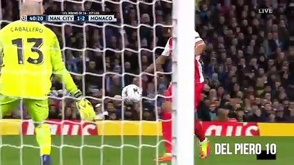 Manchester City vs AS Monaco 6-6 All Goals and Highlights UCL 2017