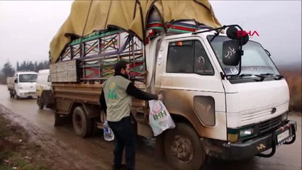 Télécharger la video: Hatay ihh'den, halep'in batı ve güneyinden göç eden ailelere yardım