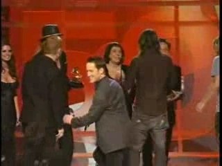 Foo Fighters "Best Rock Album" acceptance speech (Grammy 08)