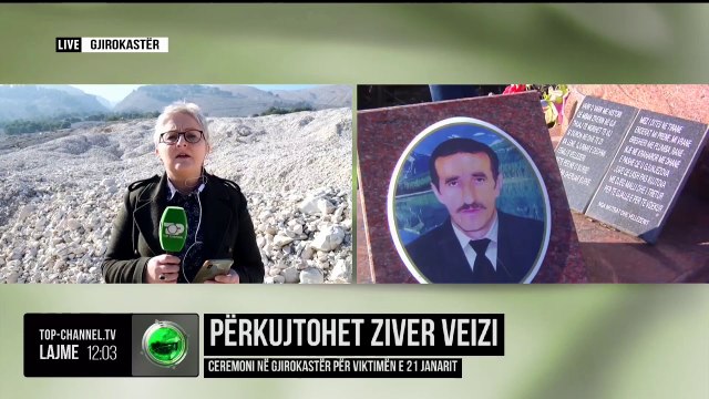 Përkujtohet Ziver Veizi/ Ceremoni në Gjirokastër për viktimën e 21 janarit