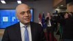 Chancellor Sajid Javid in Brussels