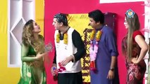 Zafri Khan and Jiya Butt with Sheela Chaudhary Stage Drama Budha Baazigar Comedy