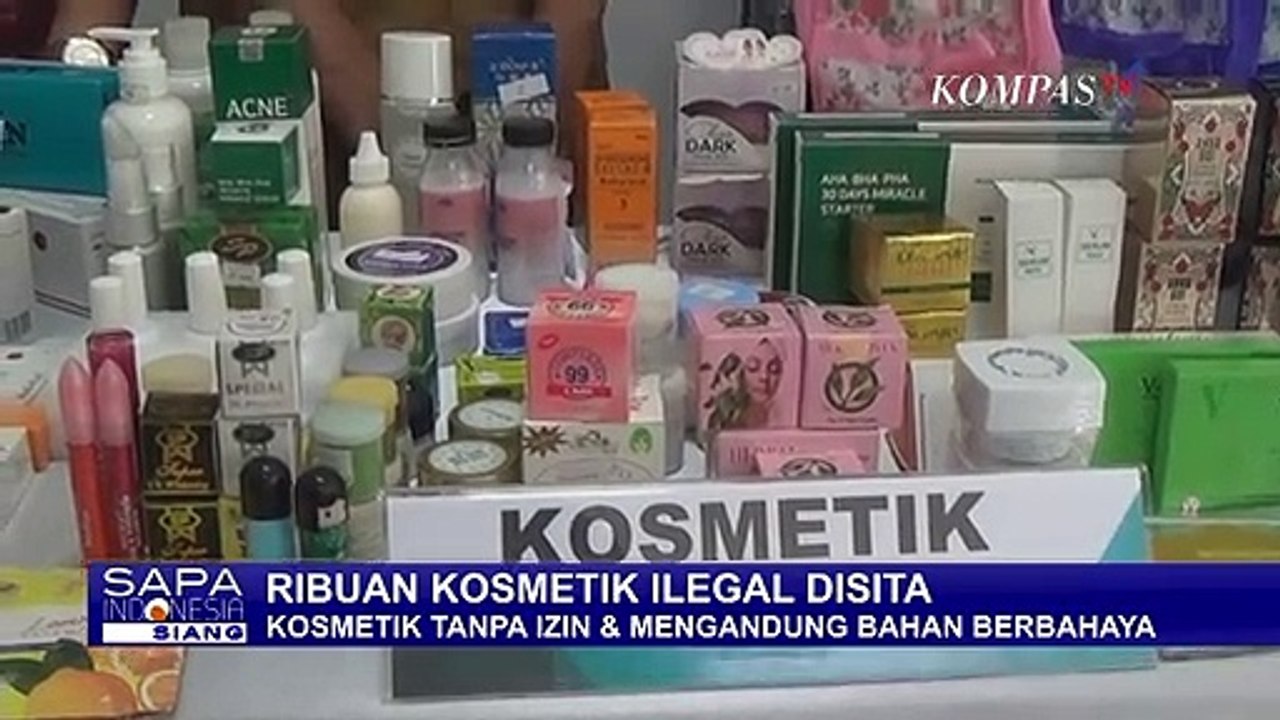Ramai Beredar Kosmetik Ilegal, BPOM Tidak Tinggal Diam