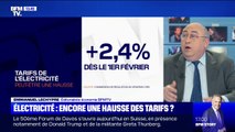 Les tarifs de l'électricité devraient augmenter de 2,4% le 1er février