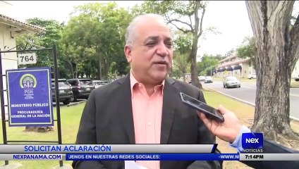 Solicitan aclaración - Nex Noticias