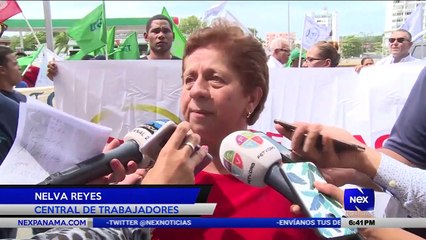 Trabajadores protestan y cierran calle - Nex Noticias