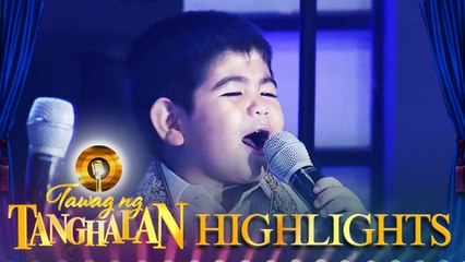 Yorme sings 'Sayang na Sayang' | Tawag ng Tanghalan