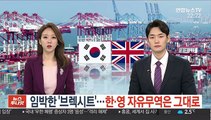임박한 '브렉시트'…한-영 자유무역은 그대로